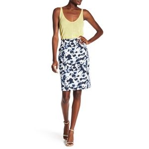 Amanda & Chelsea Floral Print Pencil Skirt